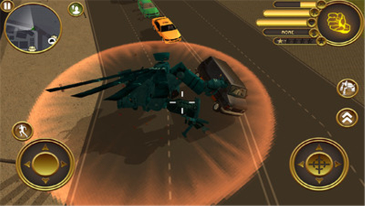 直升机机器人战斗iOS版