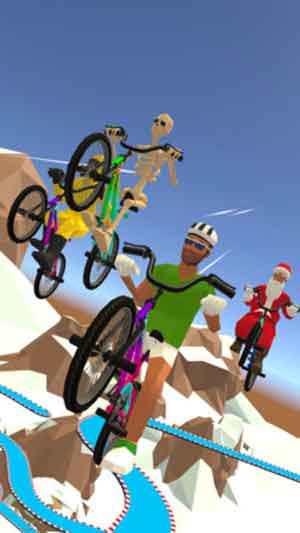 自行车特技冬季苹果游戏下载