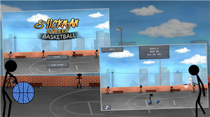 火柴人街头篮球全解锁版手机游戏下载